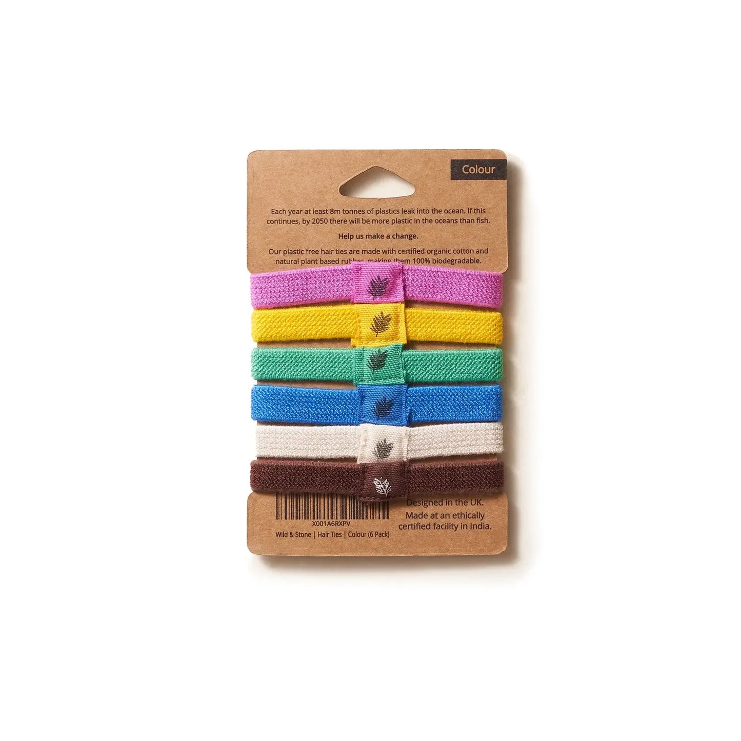 Plastic Free Hair Ties by Wild & Stone