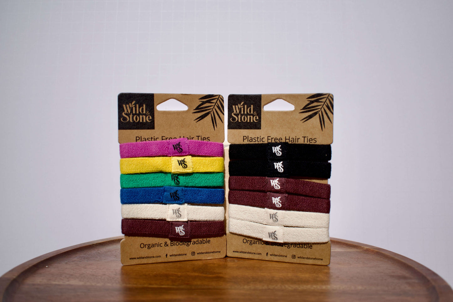 Plastic Free Hair Ties by Wild & Stone