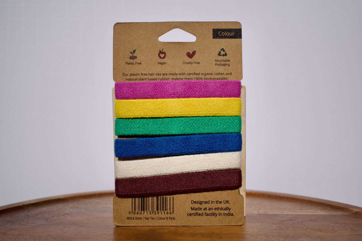 Plastic Free Hair Ties by Wild & Stone