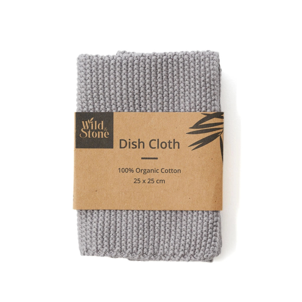 Dish Cloths - 100% Organic Cotton by Wild & Stone