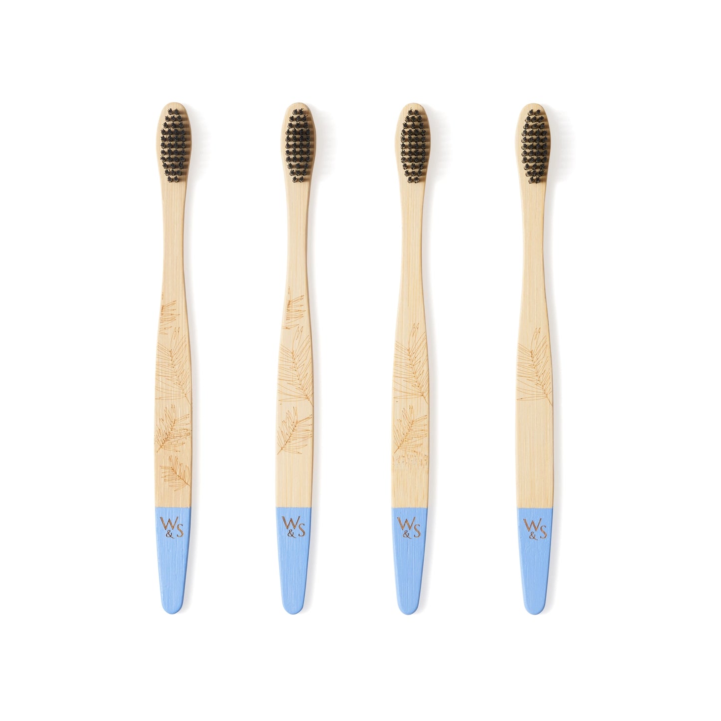 Bamboo Toothbrush - 4 Pack - Medium Bristles